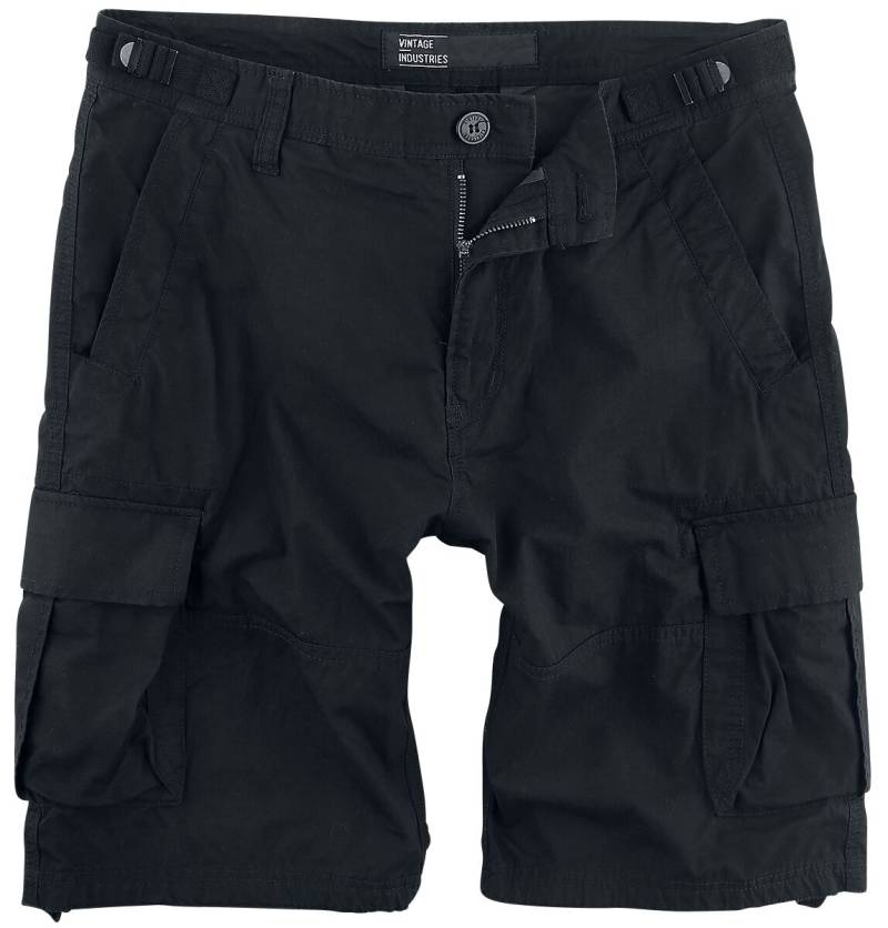 Vintage Industries Short - Terrance Short - S bis 3XL - für Männer - Größe XXL - schwarz Vintage Industries Short - Terrance Short - S bis 3XL - für Männer - Größe XXL - schwarz von Vintage Industries