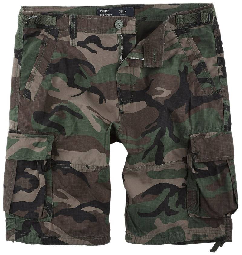 Vintage Industries Short - Terrance Short - S bis XXL - für Männer - Größe L - woodland von Vintage Industries