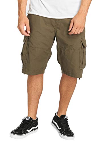 Vintage Industries Terrance Short Männer Short Khaki M 100% Baumwolle Basics, Streetwear von Vintage Industries