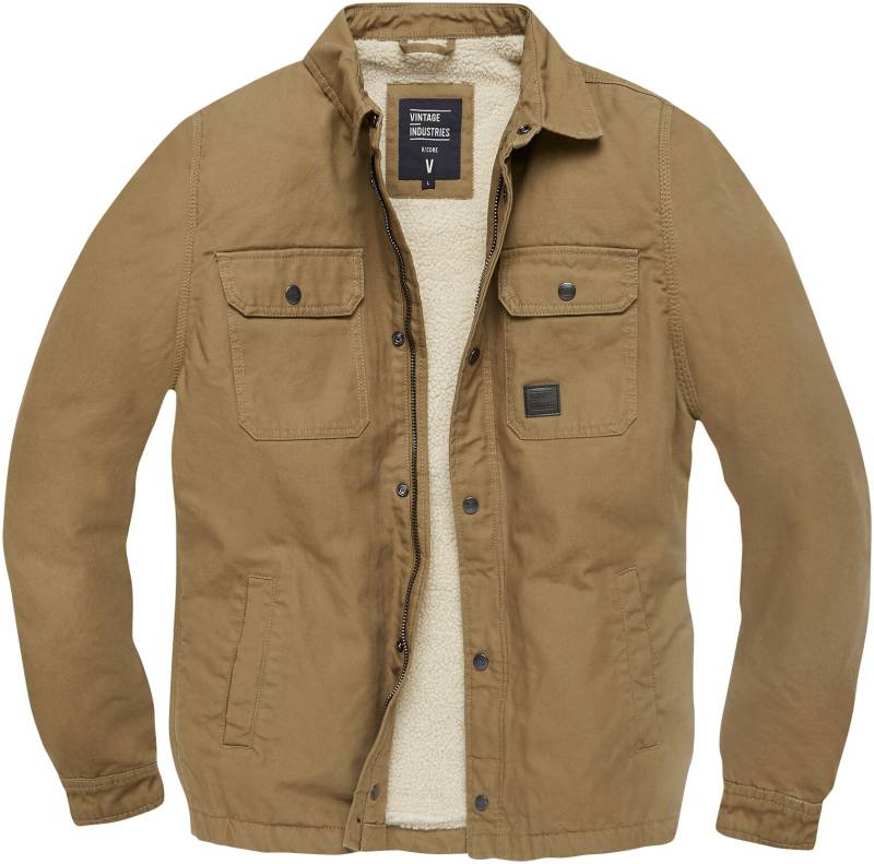 Vintage Industries Übergangsjacke - Dean Sherpa - S bis XXL - für Männer - Größe S - sand Vintage Industries Übergangsjacke - Dean Sherpa - S bis XXL - für Männer - Größe S - sand von Vintage Industries