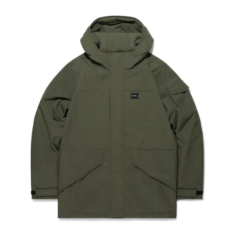 Vintage Industries Winterjacke - Oliver Jacket - S bis XL - für Männer - Größe L - oliv von Vintage Industries