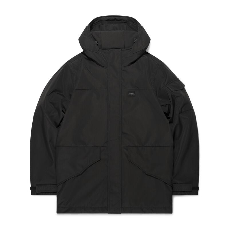 Vintage Industries Winterjacke - Oliver Jacket - S bis XXL - für Männer - Größe L - schwarz von Vintage Industries