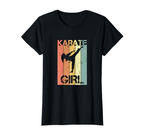 Karate Girl Frauen Kinder Karateanzug für Karate Kids T-Shirt von Karate T-Shirts für Mädchen