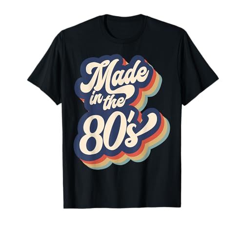 80er Jahre Retro Kostüm Geburtstag Party Mädchen & Damen T-Shirt 80er Jahre Retro Kostüm Geburtstag Party Mädchen & Damen T-Shirt von Vintage Made In The 80's Born Ladies Squad Graphic