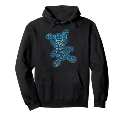 Benson T für Frauen und Mädchen Word Cloud Cute Bear Tees Pullover Hoodie Benson T für Frauen und Mädchen Word Cloud Cute Bear Tees Pullover Hoodie von Vintage Mike Benson Name 70s 80s Retro Gifts Tees