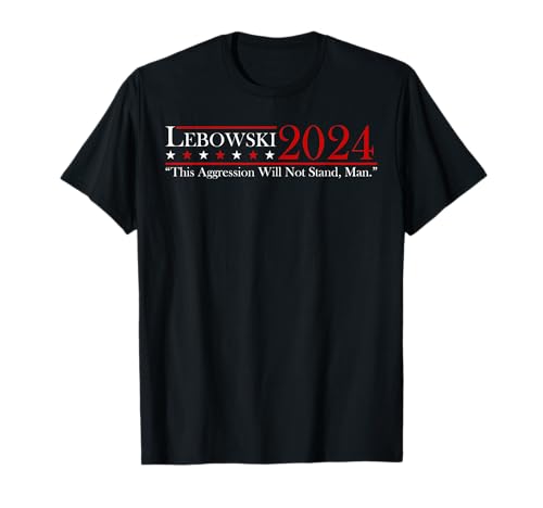 Lustiger Name Lebowski Politische Wahl Abstimmung 2024 Männer Frauen T-Shirt Lustiger Name Lebowski Politische Wahl Abstimmung 2024 Männer Frauen T-Shirt von Vintage Name Tag Vote President Gifts & Apparel
