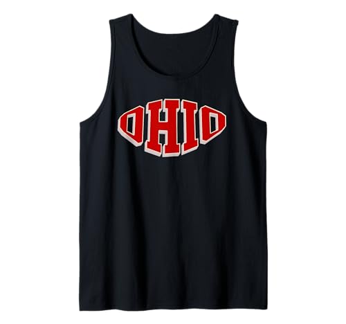 Herren Vintage OHIO Throwback Design, State of Ohio fan souvenir Tank Top von Vintage OHIO Graphic Designs and Apparel for Girls