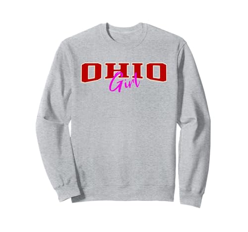 Vintage OHIO Girl Throwback Design, Girly Women Girls Teen Sweatshirt von Vintage OHIO Graphic Designs and Apparel for Girls