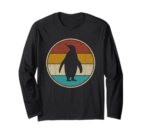 Vintage Pinguin Retro für Männer Frauen Kinder Pinguin-Liebhaber lustig Langarmshirt Vintage Pinguin Retro für Männer Frauen Kinder Pinguin-Liebhaber lustig Langarmshirt von Vintage Penguin