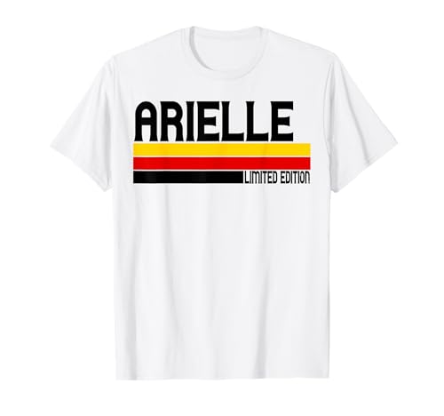 Arielle Name personalisiert süße Idee Vintage Frauen Arielle T-Shirt von Vintage Personalized Apparel for Women.