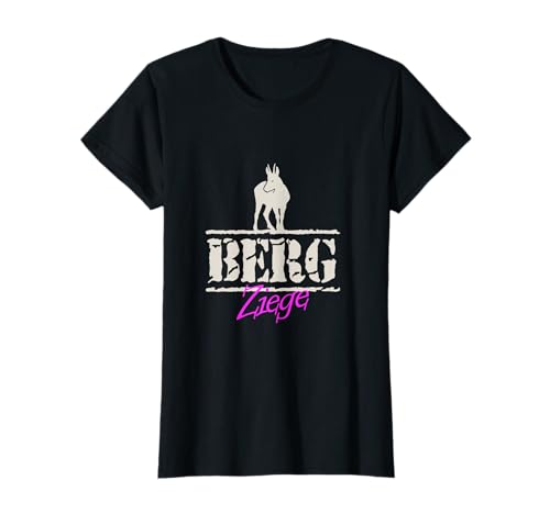 Damen Bergziege - Bergsteigerin & Bergliebhaberin Bergziegen T-Shirt Damen Bergziege - Bergsteigerin & Bergliebhaberin Bergziegen T-Shirt von Vintage Profi Bergsteiger & Alpine Wanderoutfits