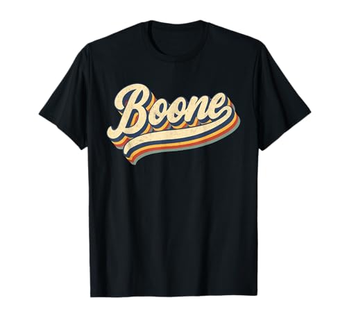 Boone Personalisierter Name Vintage Retro Für Mädchen Frau Mann T-Shirt von Vintage Retro Boone Personalized Name Family