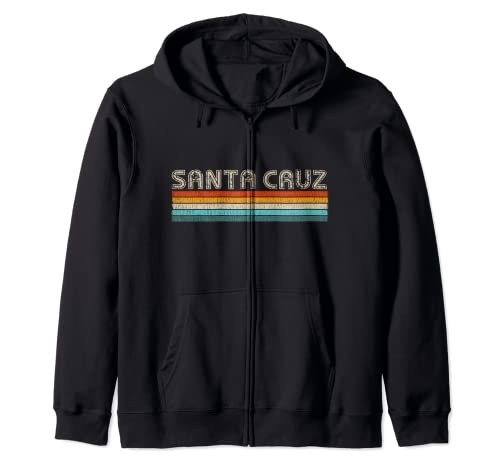 80s Santa Cruz Hoodie Männer Frauen Santa Cruz Kapuzenjacke 80s Santa Cruz Hoodie Männer Frauen Santa Cruz Kapuzenjacke von Vintage Retro Santa Cruz Kleidung Damen Herren