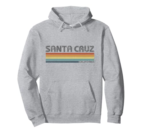 80s Santa Cruz Hoodie Männer Frauen Santa Cruz Pullover Hoodie von Vintage Retro Santa Cruz Kleidung Damen Herren