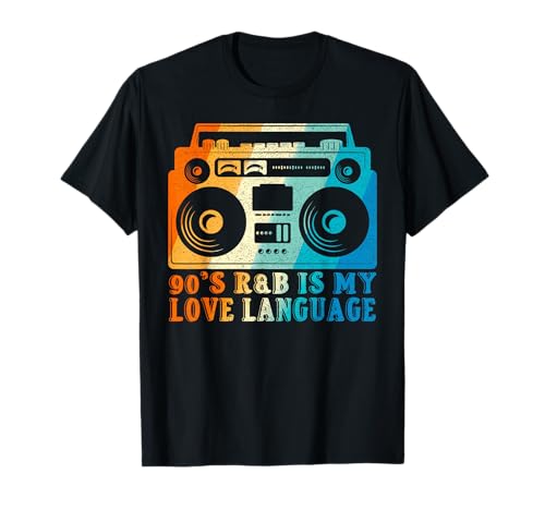 90er R&B is My Love Language, Musik für Männer, Frauen, Kinder, 90er T-Shirt 90er R&B is My Love Language, Musik für Männer, Frauen, Kinder, 90er T-Shirt von Vintage RnB Classics 90's R&B Gifts