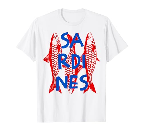 Sardinen Fisch Retro Distressed Grafik für Männer Frauen T-Shirt Sardinen Fisch Retro Distressed Grafik für Männer Frauen T-Shirt von Vintage Sardines Tinned Fish Tee