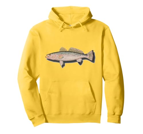 Gesprenkeltes Forellenangeln – Männer, Frauen & Kinder gesprenkelte Forelle Pullover Hoodie Gesprenkeltes Forellenangeln – Männer, Frauen & Kinder gesprenkelte Forelle Pullover Hoodie von Vintage Speckled Trout