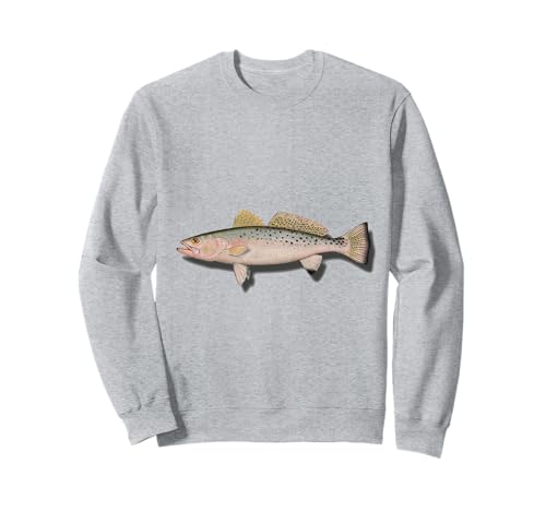 Gesprenkeltes Forellenangeln – Männer, Frauen & Kinder gesprenkelte Forelle Sweatshirt von Vintage Speckled Trout