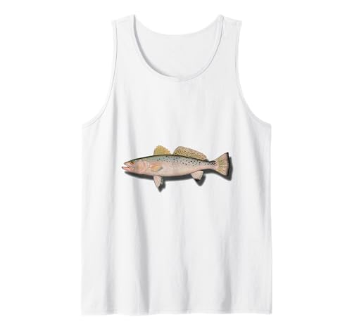 Gesprenkeltes Forellenangeln – Männer, Frauen & Kinder gesprenkelte Forelle Tank Top von Vintage Speckled Trout