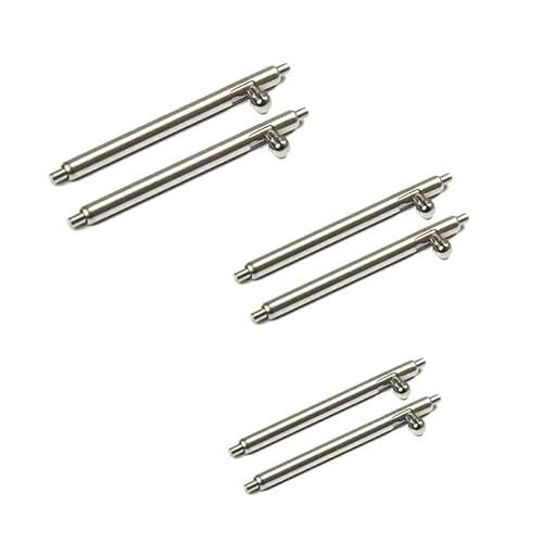 VintageTime Uhren | 6 x Schnellspanner-1,8 mm Federstegstifte | 3 verschiedene Größen in 1 Packung | 18 mm 20 mm 22 mm | 6 Stück | robuster Edelstahl, 16 + 18 + 20 mm, 1,8 qr VintageTime Uhren | 6 x Schnellspanner-1,8 mm Federstegstifte | 3 verschiedene Größen in 1 Packung | 18 mm 20 mm 22 mm | 6 Stück | robuster Edelstahl, 16 + 18 + 20 mm, 1,8 qr von Vintage Time Watches
