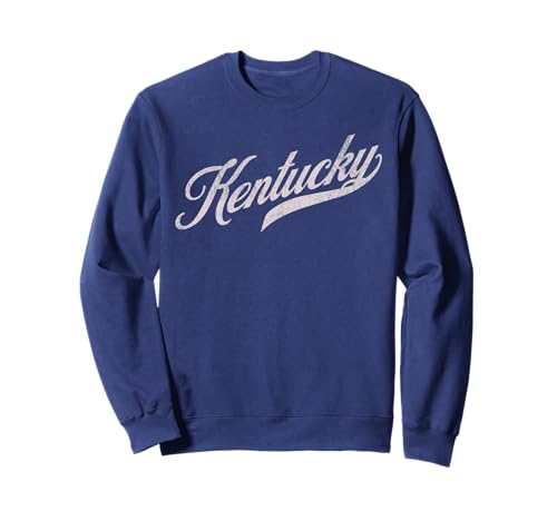 Throwback Vintage Kentucky City and State Adults and Kids Sweatshirt von Vintage Varsity City & State Gifts and Apparel