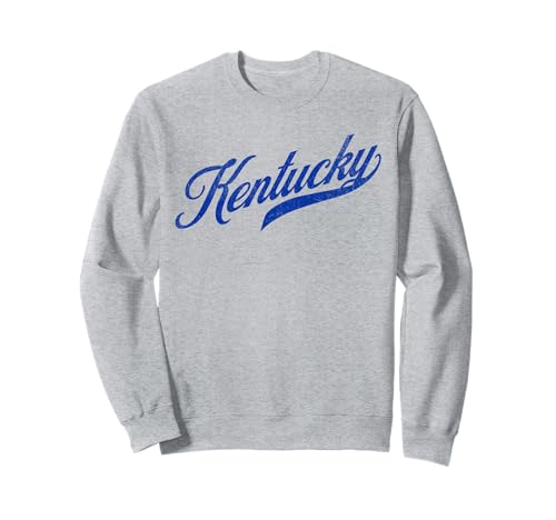 Throwback Vintage Kentucky City and State Adults and Kids Sweatshirt von Vintage Varsity City & State Gifts and Apparel