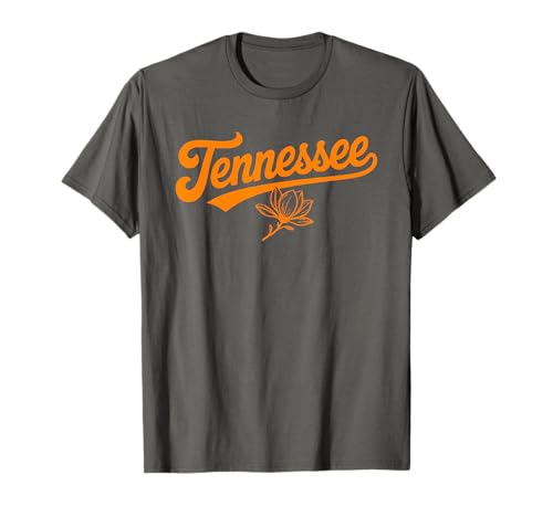 Throwback Vintage Tennessee with Flower Adults and Kids Fun T-Shirt von Vintage Varsity City & State Gifts and Apparel