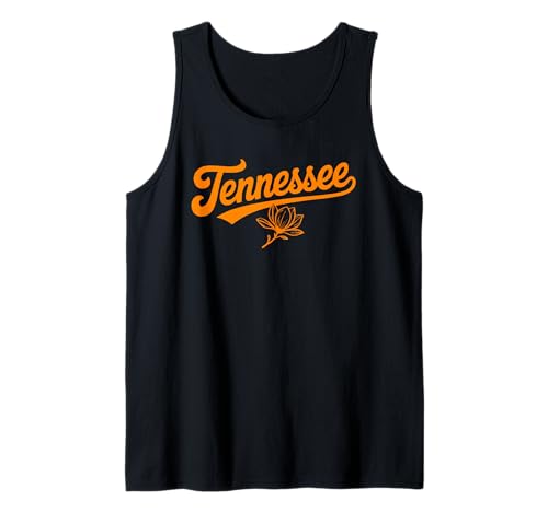 Throwback Vintage Tennessee with Flower Adults and Kids Fun Tank Top Throwback Vintage Tennessee with Flower Adults and Kids Fun Tank Top von Vintage Varsity City & State Gifts and Apparel