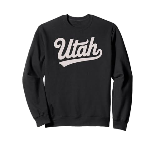Throwback Vintage Utah City and State Adults and Kids Sweatshirt von Vintage Varsity City & State Gifts and Apparel