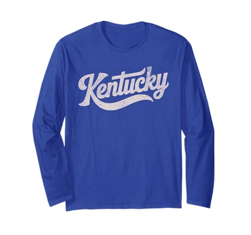Vintage Kentucky Adult & Kids State Fan Throwback Langarmshirt Vintage Kentucky Adult & Kids State Fan Throwback Langarmshirt von Vintage Varsity City & State Gifts and Apparel