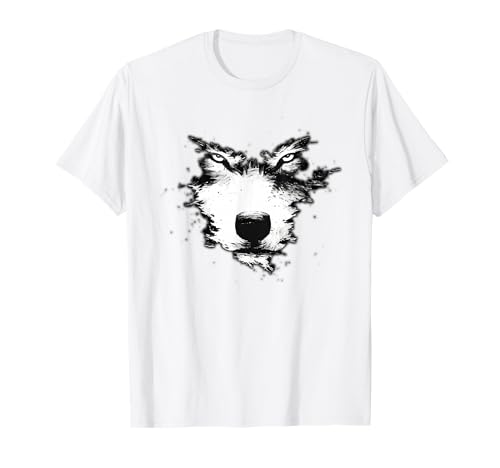 Wolf Shirt für Herren, Wolf Kostüm für Damen, Wolf für Kinder T-Shirt von Vintage Wolf shirt for youth, Wolf shirt for girls