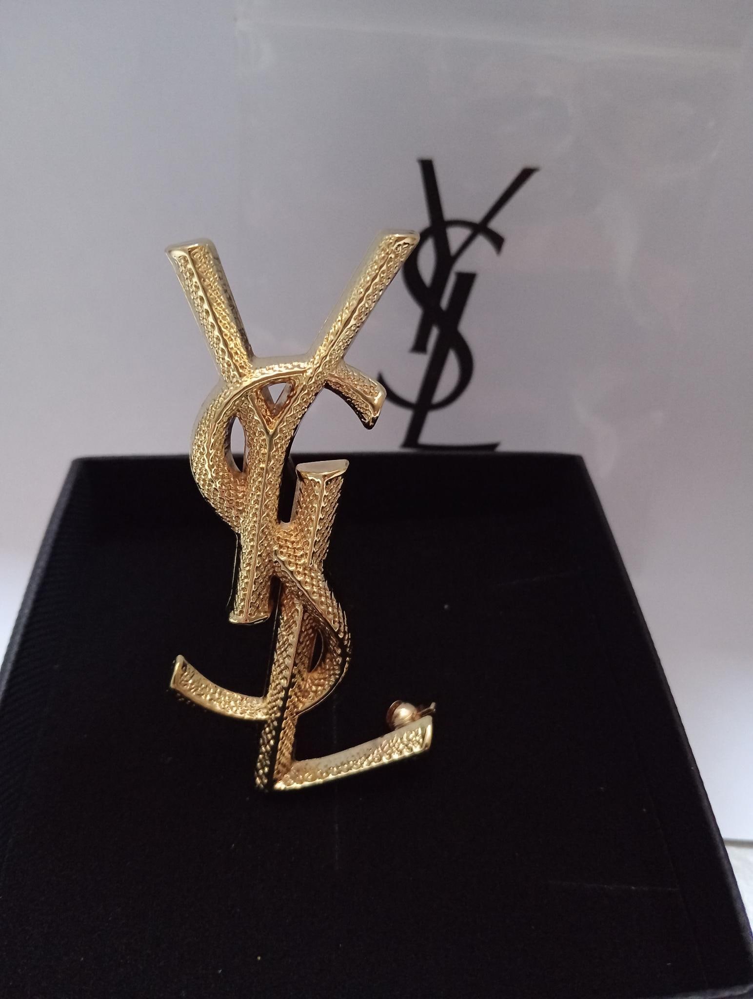 Yves Sent Laurent Brosche Für Frauen Und Herren von Vintage7866
