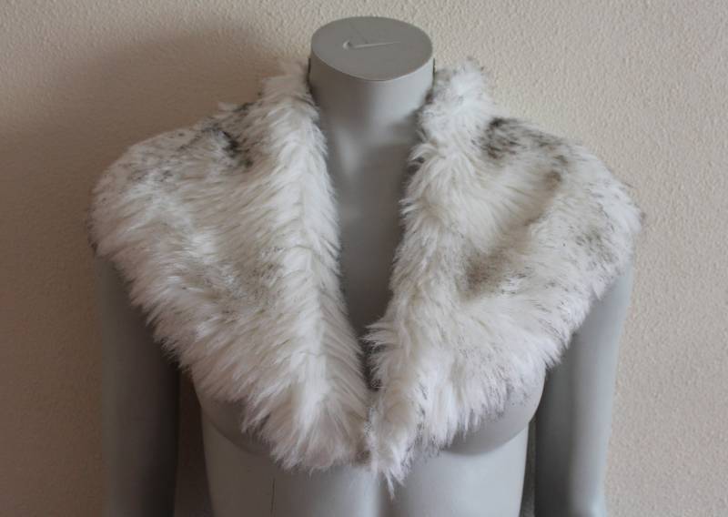Kunstfell Kragen Halswärmer Fellschal Accessoires Für Frauen Winter Herbst Schal Wickeln Abnehmbare von VintageAgency