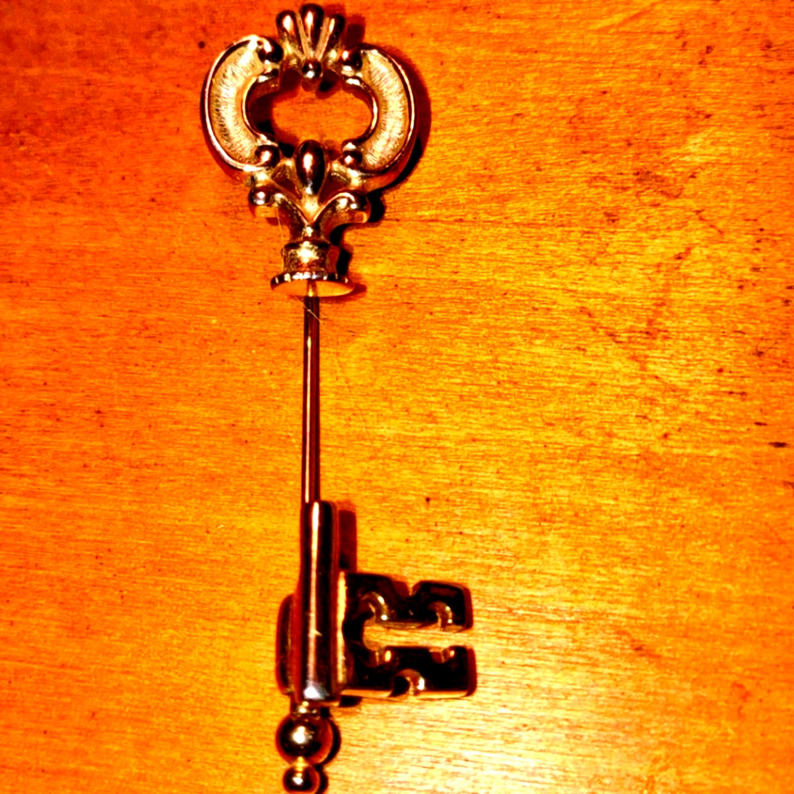 Avon Vintage Skeleton Key Stick Pin von VintageAndJewelsShop