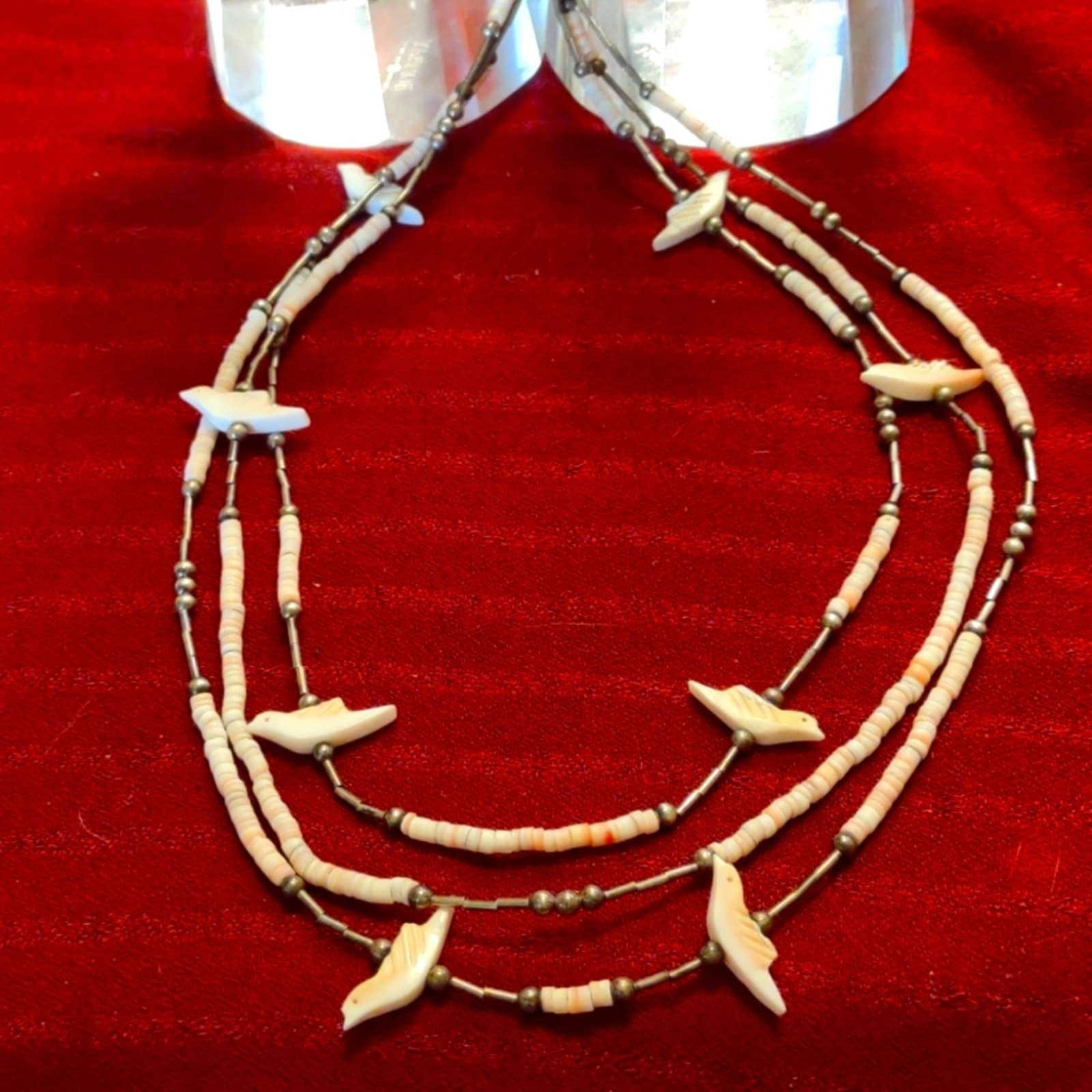 Wunderschöne Vogel Halskette Aus Sterlingsilber von VintageAndJewelsShop