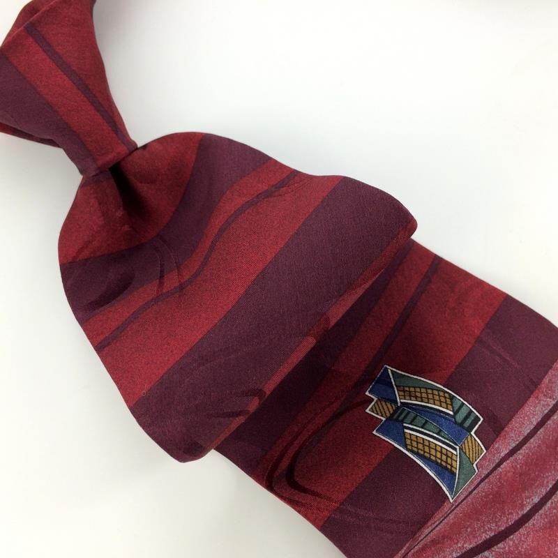 Palatina Uns Maroon/Rot Gestreifte Deco Seide Kurze Krawatte #i2-488 Qw Krawatten Ausgezeichnete Vintage Corbata Cravatta Cravate Palatina Uns Maroon/Rot Gestreifte Deco Seide Kurze Krawatte #i2-488 Qw Krawatten Ausgezeichnete Vintage Corbata Cravatta Cravate von VintageAndRareTies