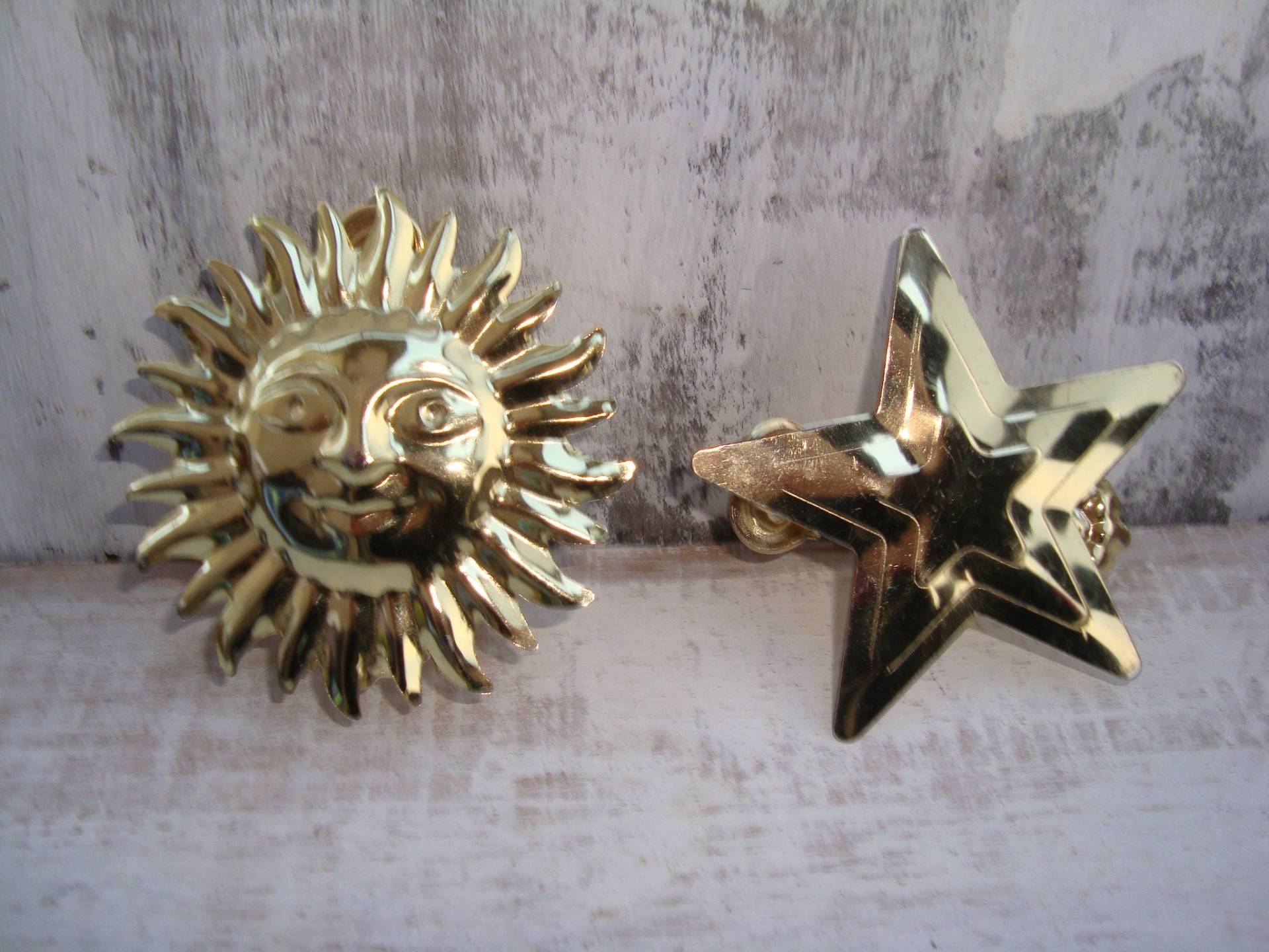 Set Aus 2 Stück Metallclip, Brautclip, Brautschmuck von VintageAvangardShop