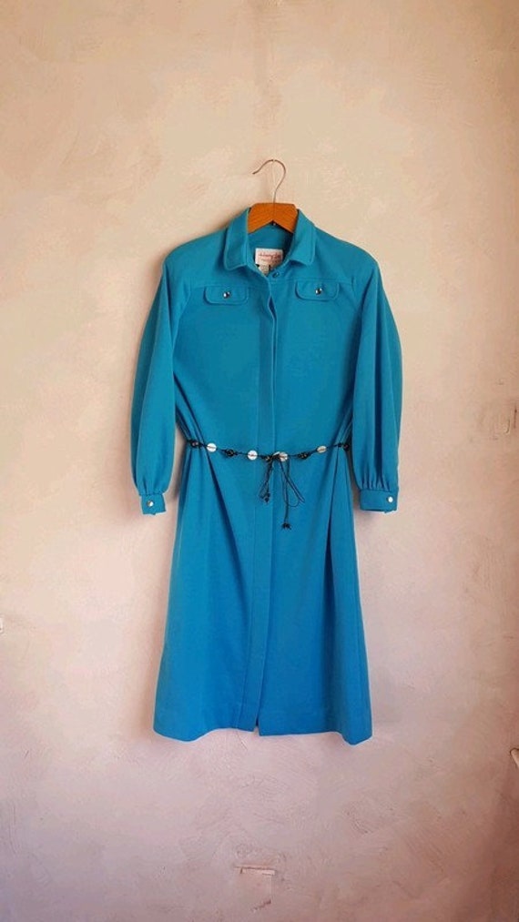 Jahrgang Henry Jee Kleid Damen Made in Usa Wolle Gestrickte Größe M/L von VintageBag1