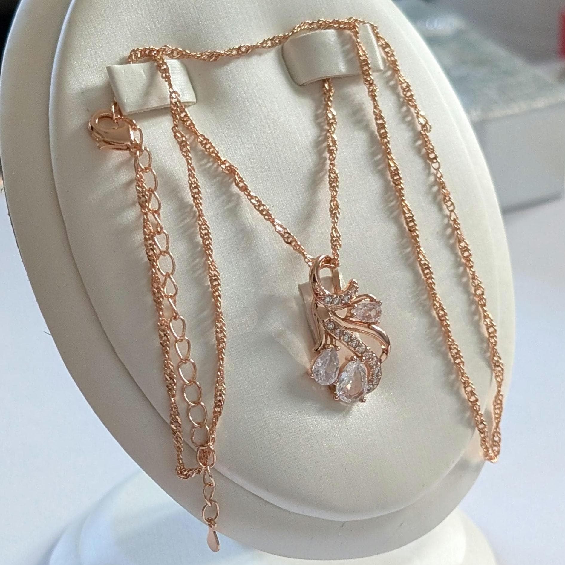 Luxus Rolled Gold Necklaces 585, Gold 14K, Vintage Necklace Christmas Gifts von VintageBasarUdSSRuEU