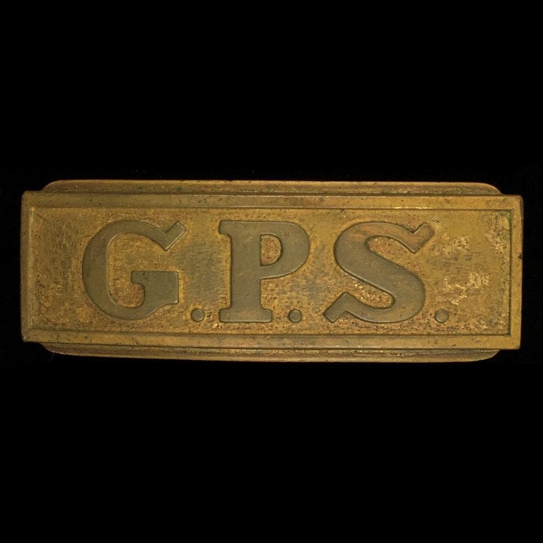 Messing Antik Mädchen Vorbereitungsschule Gps 1920Er Jahre Vintage Gürtelschnalle College Leichtathletik Uniform Prep Privatschule Chattanooga von VintageBeltBuckle