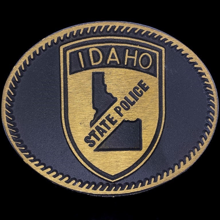 "Messing Idaho State Polizei Trooper ""Highway Patrol" Isp" von VintageBeltBuckle