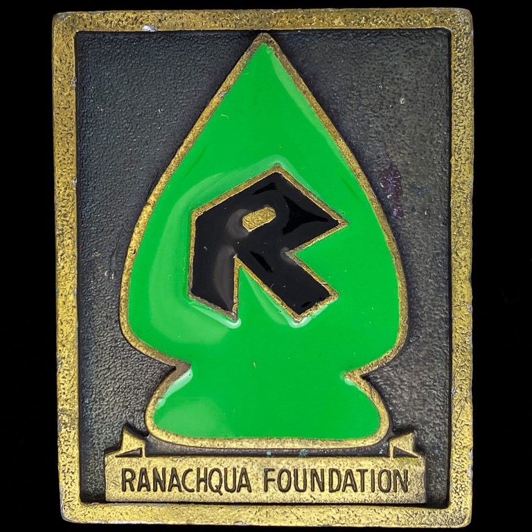 Ranachqua Foundation Bronx New York Pfeilspitze Oa Order Pfeilscout Scouting Geschenk 1970Er Jahre Vintage Gürtelschnalle von VintageBeltBuckle