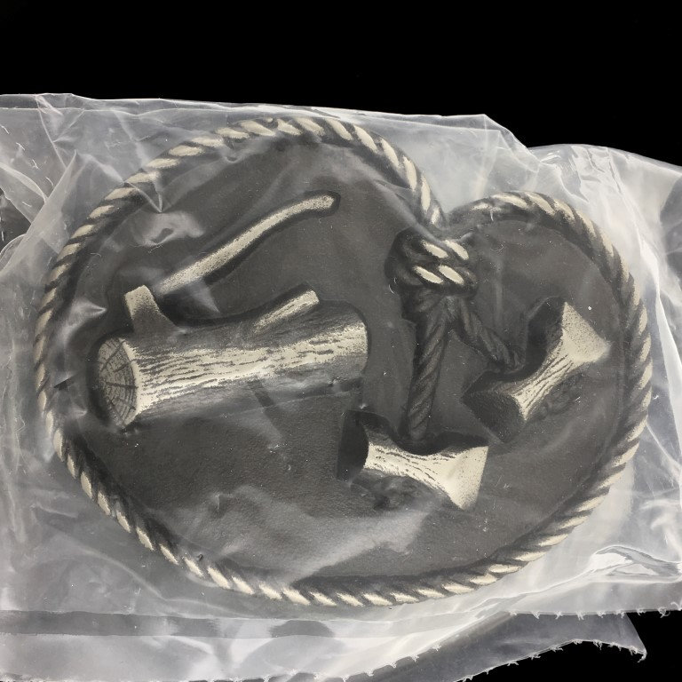 Seltene 1/68 Silber Bronze Bsa Boy Scouts America Special Wood Badge Max Scouting Sammlerstücke Erinnerungsstücke New Nos Vintage Gürtelschnalle von VintageBeltBuckle