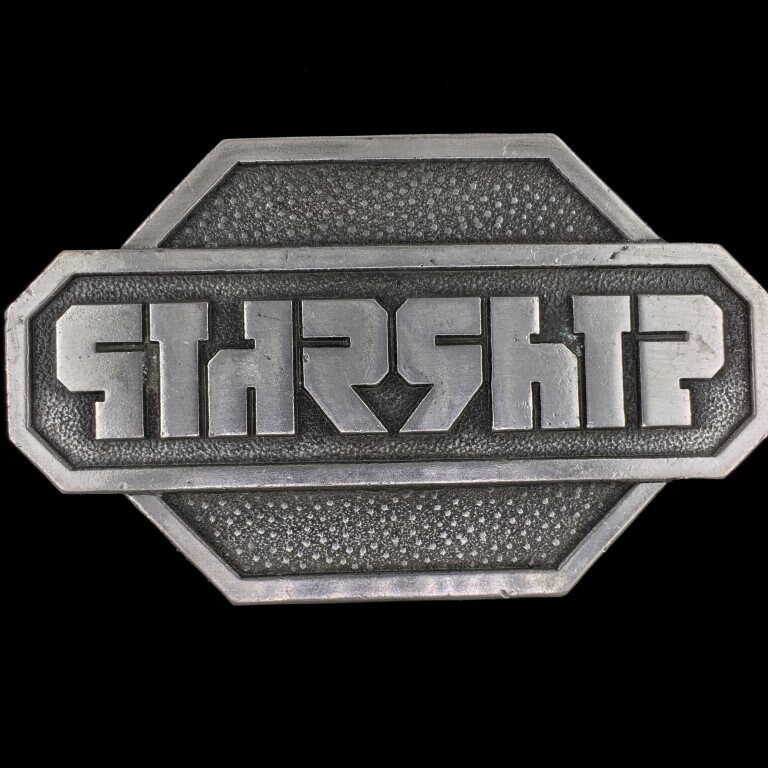 starship Music Band Touralbum Promo Sammlerstück Memorabilia Vintage Nos 1970Er Jahre Gürtelschnalle von VintageBeltBuckle