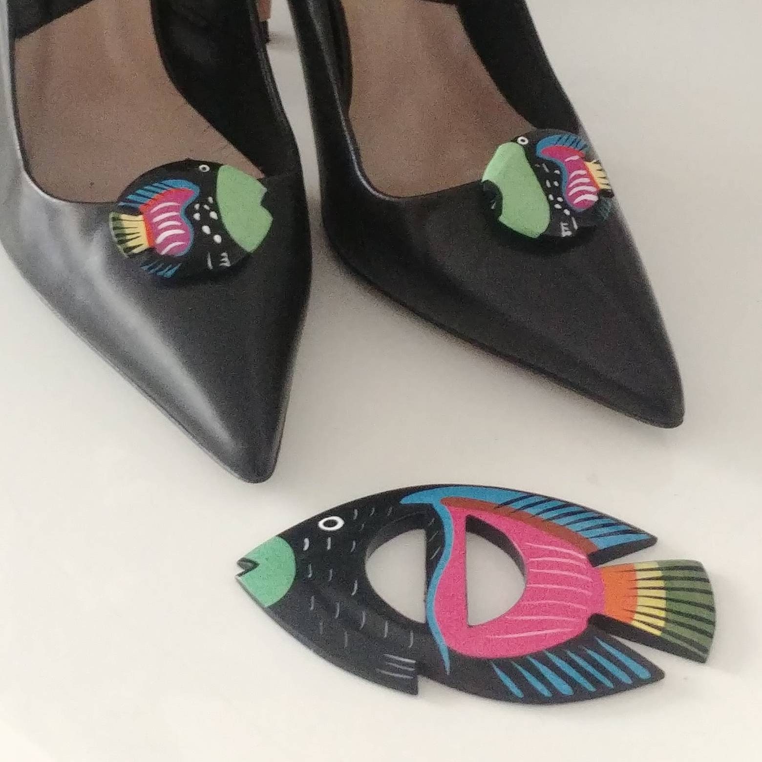 Зажимы Der Обуви И Пряжка Ремня Из Прева С Покаскоgeld von VintageBijouStore