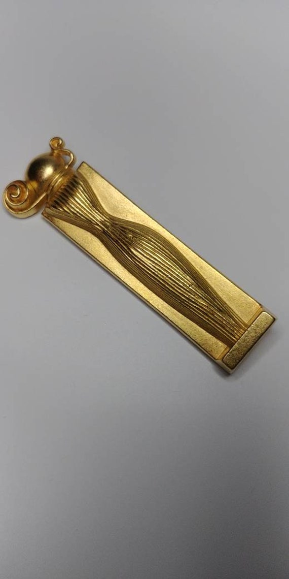 Rarität Vintage Brosche, Anstecknadel Organza Feines Paris Papier Rarität Vintage Brosche, Anstecknadel Organza Feines Paris Papier von VintageBijouStore