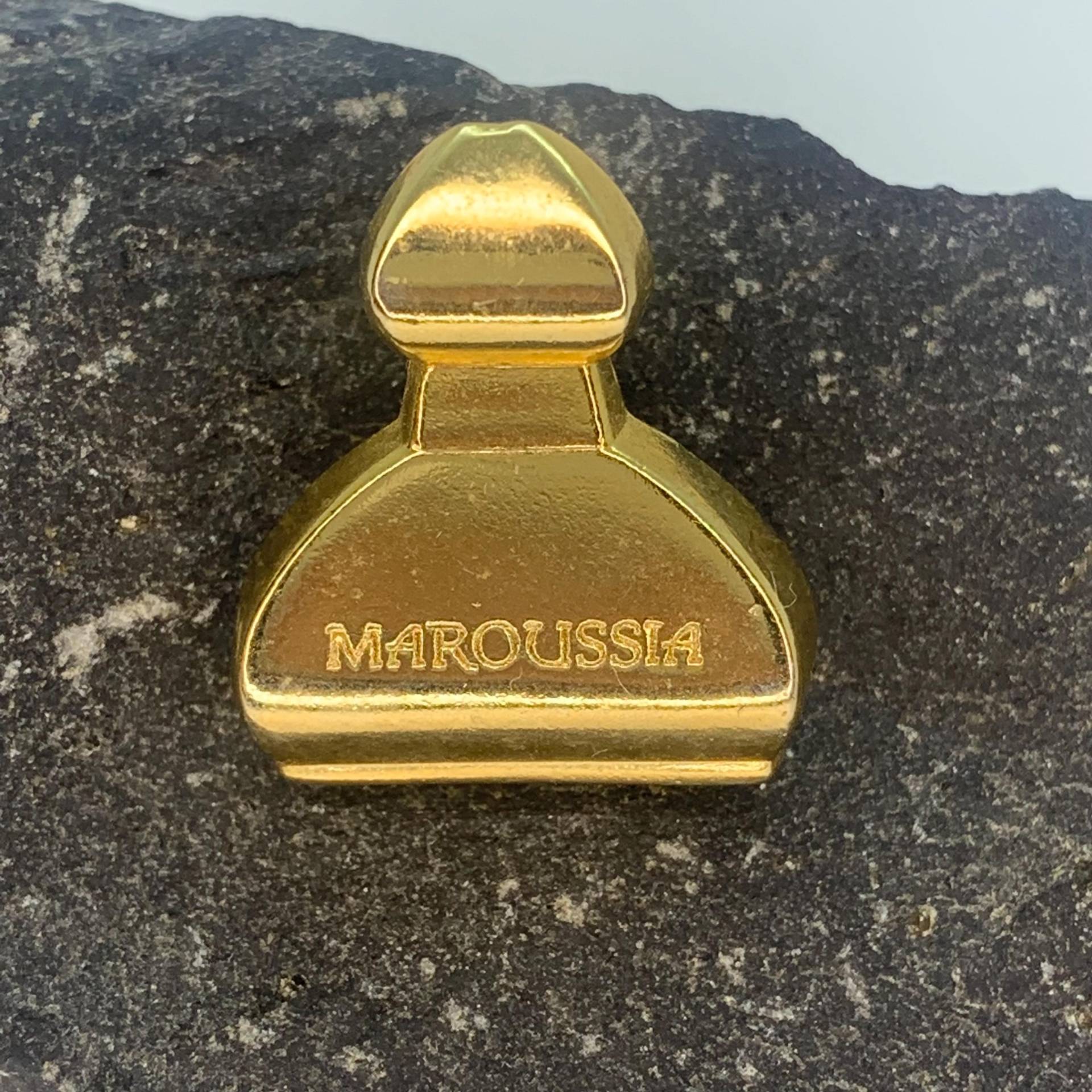 Vintage Maroussia Brosche, Anstecknadel Von Vyacheslav Zaitsev Flacon, Parfum von VintageBijouStore