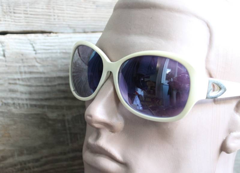 Vintage Sonnenbrillen Runde Rahmen Brille Steampunk Retro von VintageBoutique4U