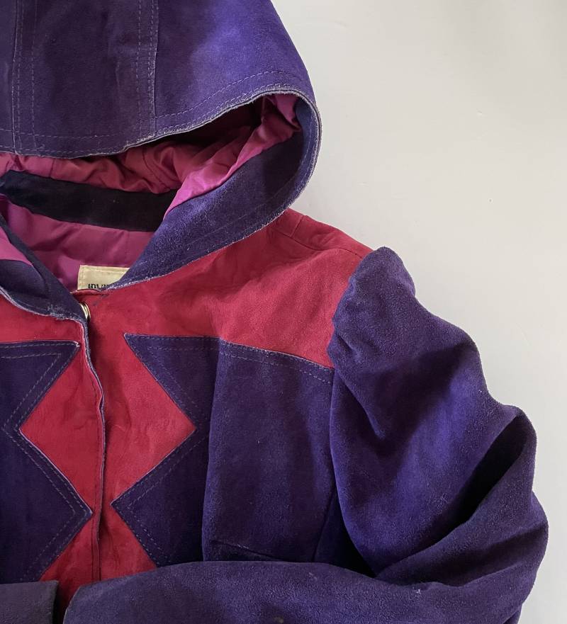 Pinker Wildledermantel - So Cool Kanada Cowgirl Country Westernmantel Pinker Wildledermantel - So Cool Kanada Cowgirl Country Westernmantel von VintageByBeth