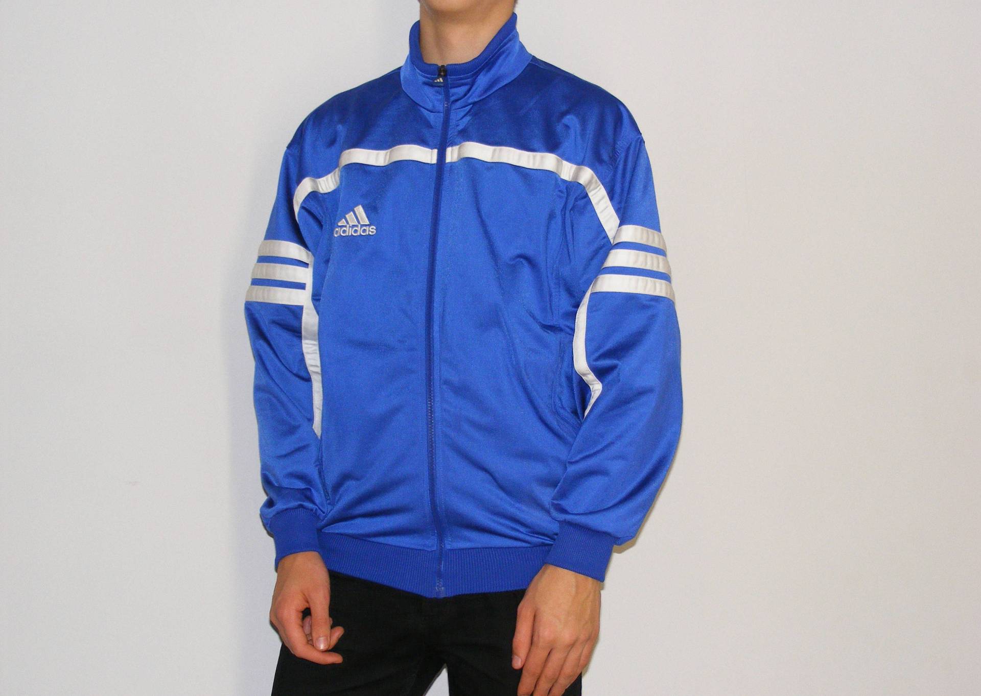 Adidas Sport Jacke Vintage 90Er Jahre Trainingsjacke Reißverschluss Track Streetwear Sportswear. Größe S Adidas Sport Jacke Vintage 90Er Jahre Trainingsjacke Reißverschluss Track Streetwear Sportswear. Größe S von VintageByElen